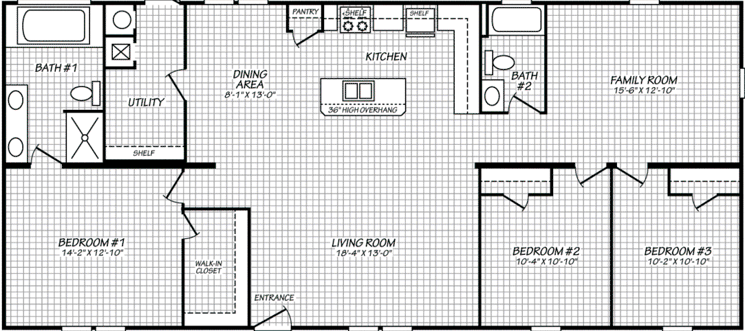 Pinnacle 28603p floor plan home features