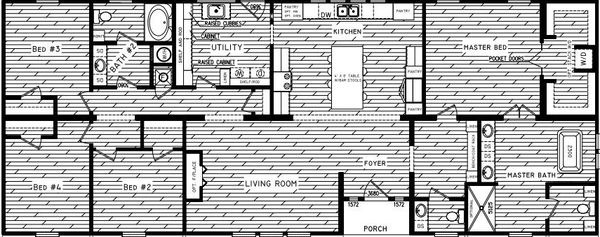 The twin creek floor plan home features