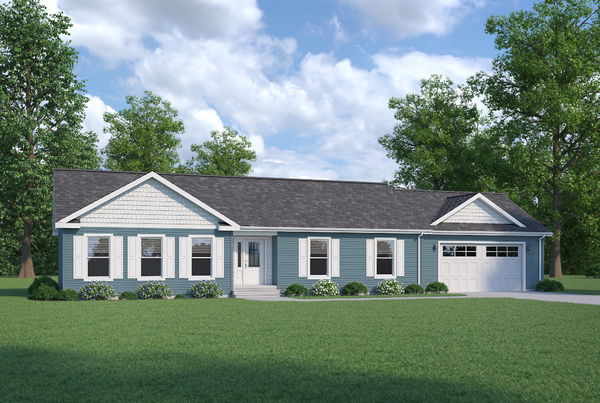Belle ame 2-story 6p2702-r hero, elevation, and exterior home features