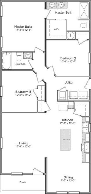 Independence series gerry 28' floor plan home features