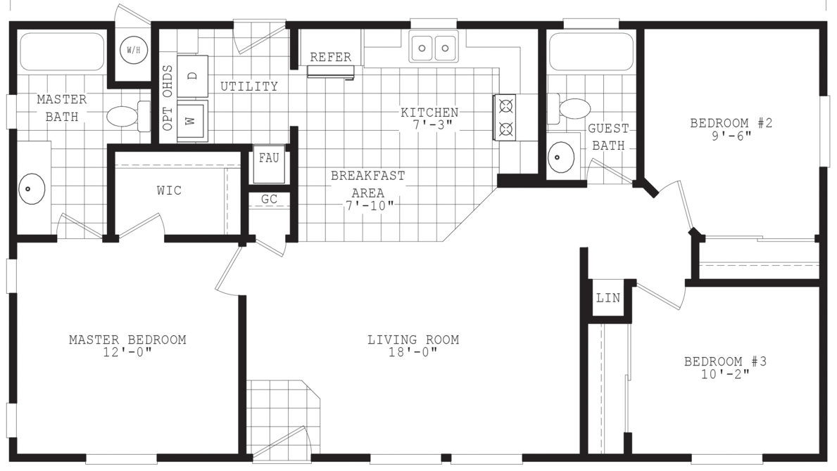 Sierra Value 24443B Floor Plan