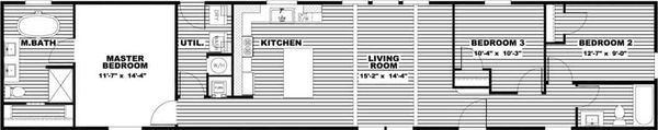 The annie floor plan home features