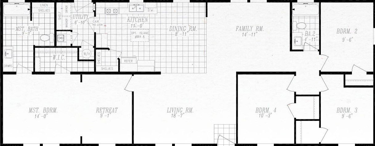 Columbia River Multi-Section 2025 Floor Plan