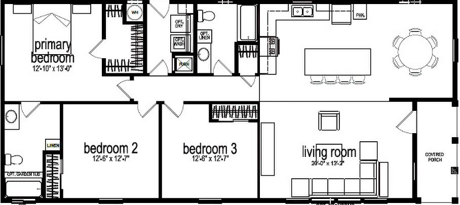 Benecia 624 Floor Plan