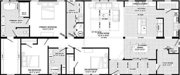Arabella floor plan home features