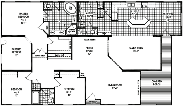 Custom villa-b367ct hero and floor plan home features