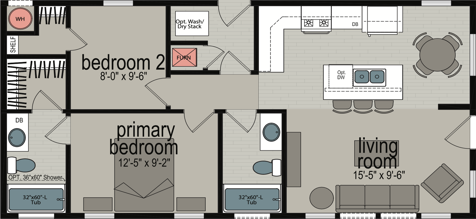 San Pedro (800) Floor Plan