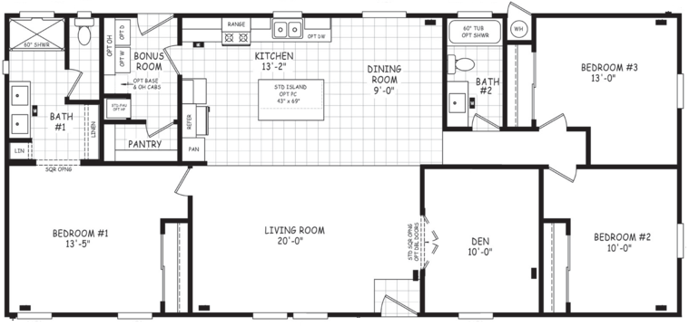 Edge 28603A Floor Plan