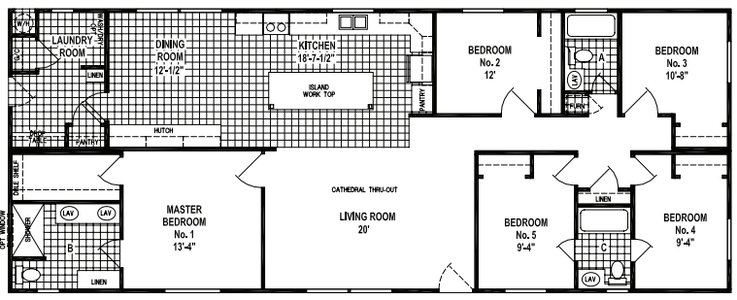 Custom villa-b304ct hero and floor plan home features