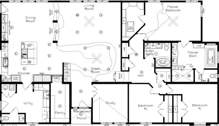 Grand Manor 6013-3 Floor Plan