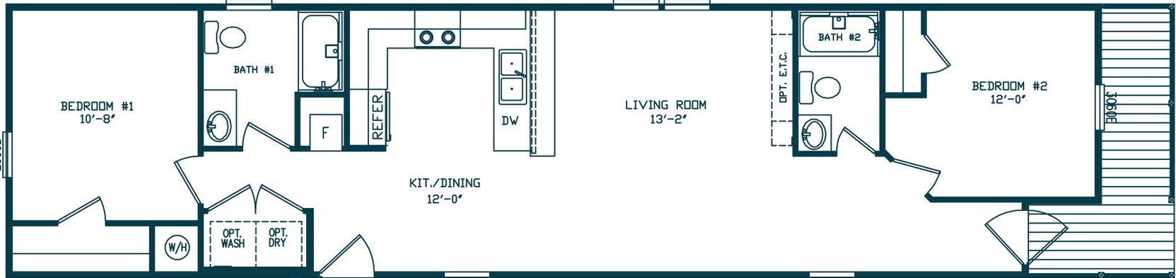 Ace floor plan home features