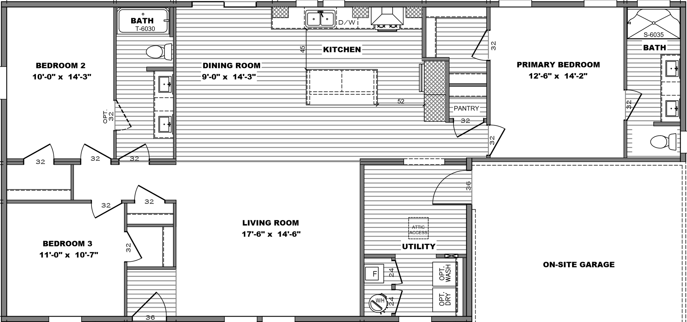 Hawthorne r floor plan home features