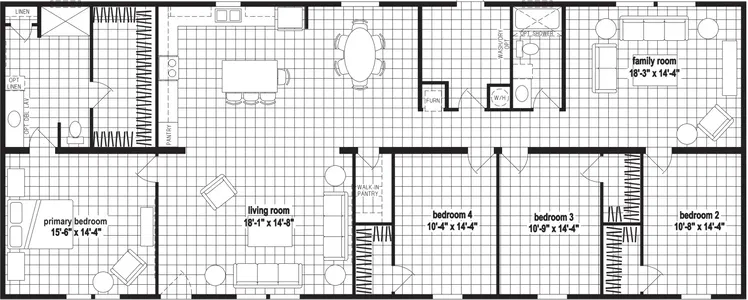 Prairie dune 8901 floor plan home features