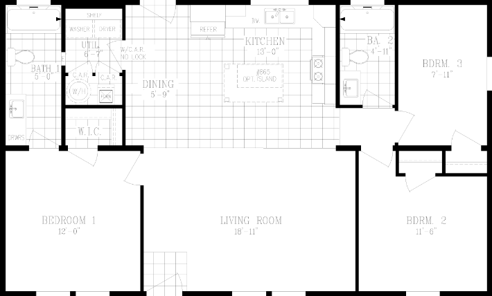 Columbia River Multi-Section 2015 Floor Plan