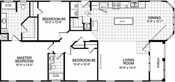 Palm bay floor plan home features