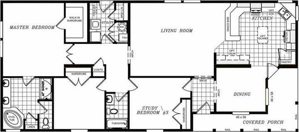 Karsten rc20  floor plan home features