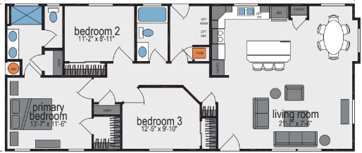 Sunset Ridge-K139G Floor Plan