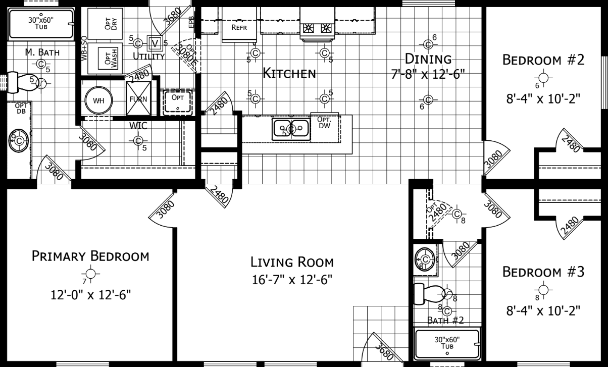 Noble 2844H03 Floor Plan