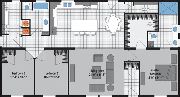 Skyliner 6331 floor plan home features