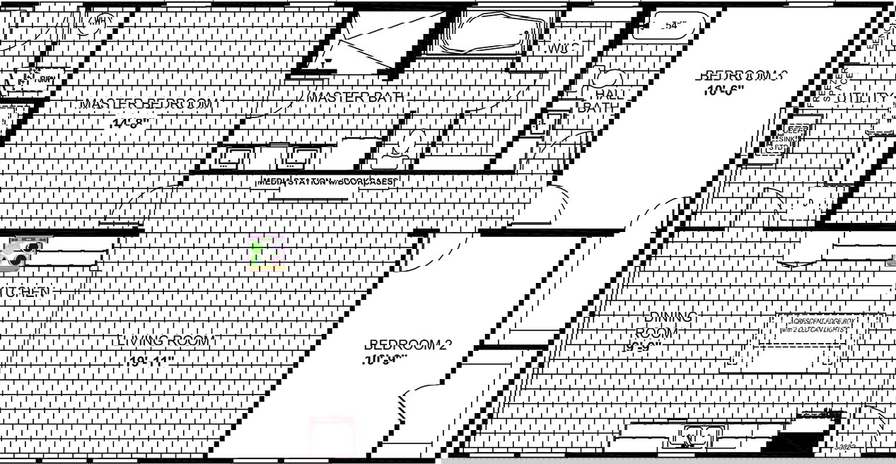 Stargazer ranch t60p floor plan home features