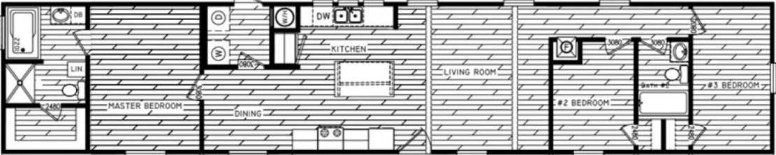 The cahaba floor plan home features