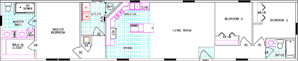 Oxford floor plan home features