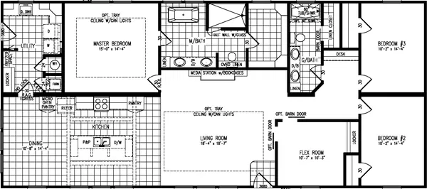 Haven 6368 floor plan home features