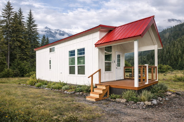 The alpine hero home features
