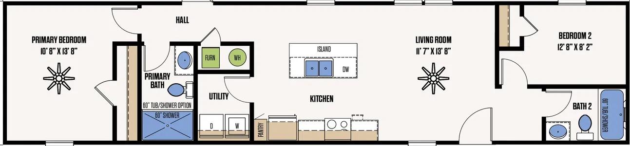 The amarillo floor plan home features