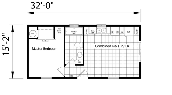 Adu 2321b floor plan home features