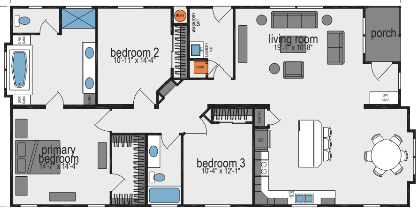 Sunset Ridge-K943G Floor Plan