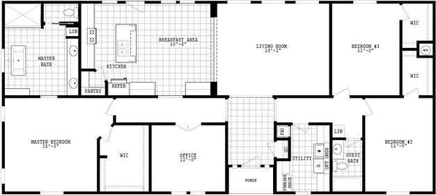 Dessert ridge 32703c floor plan home features