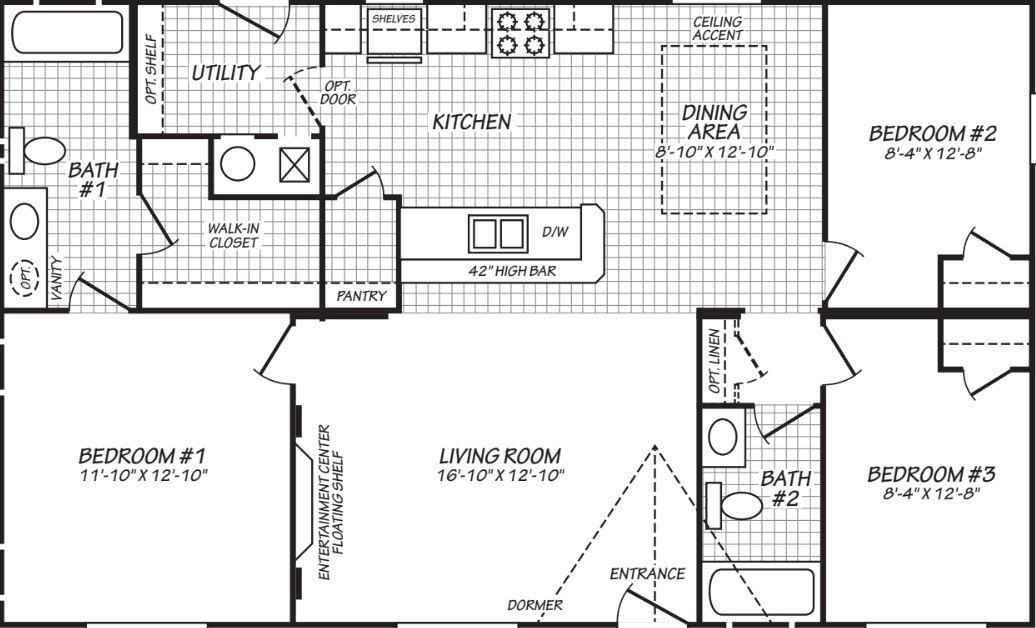 The Hayden (28443E) Floor Plan