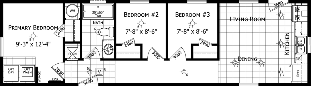 Winchester 1448h31229 floor plan home features