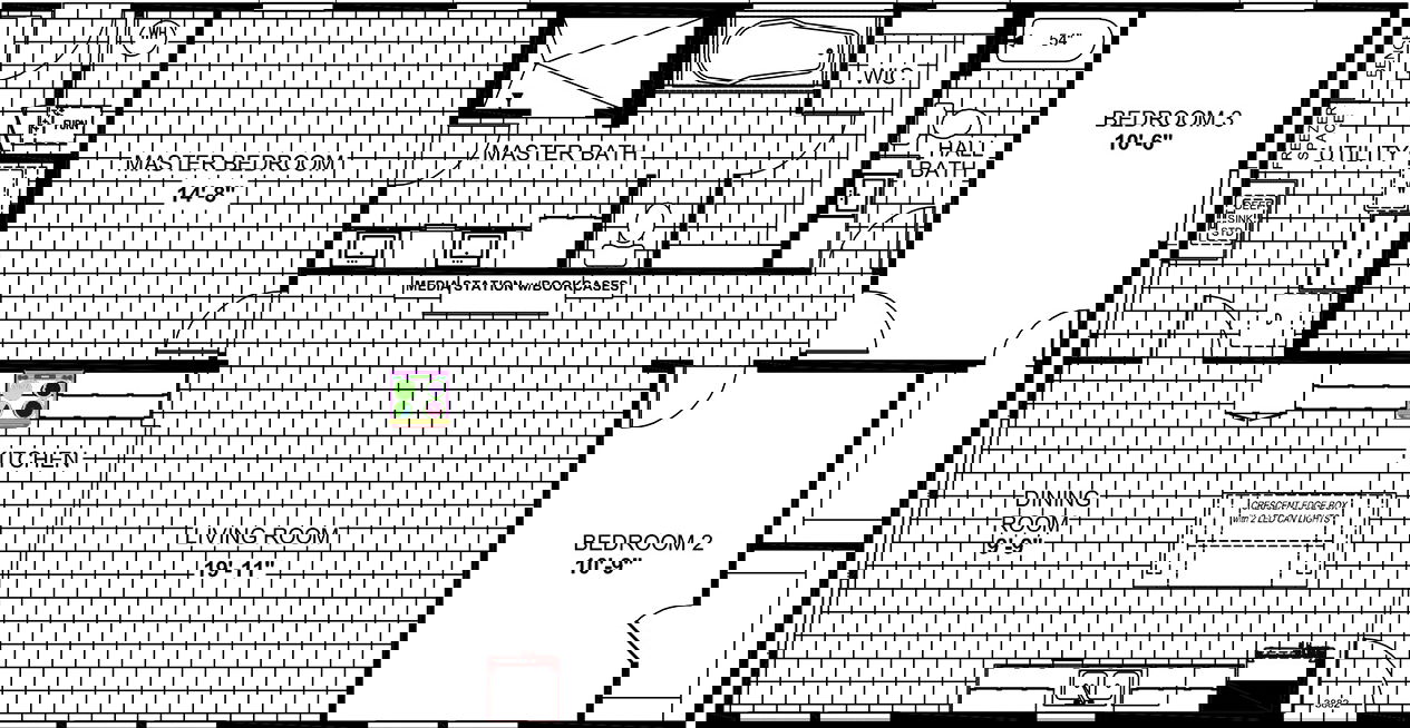 Stargazer ranch t60p floor plan home features