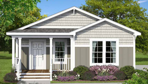 Clearwater hero, elevation, and exterior home features