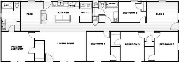 Super fly floor plan home features