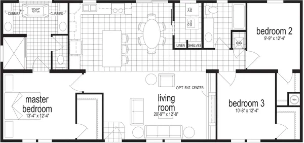 Skyliner 4732b floor plan home features