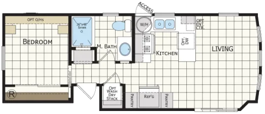 Sonoran 33 floor plan home features