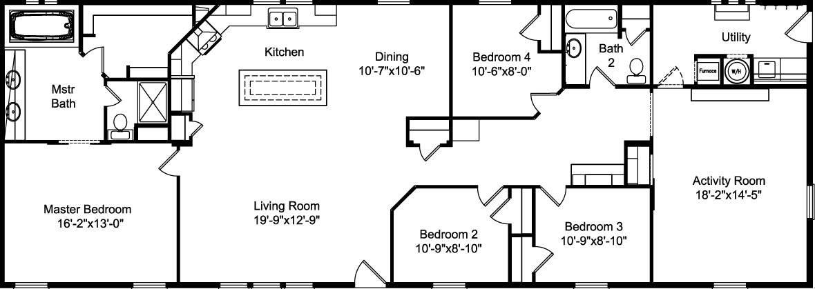 Mount olympus 28764a floor plan home features