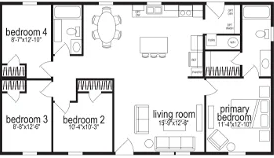 Redman 4400 Floor Plan