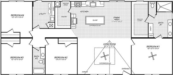 Cambridge 32724a floor plan home features