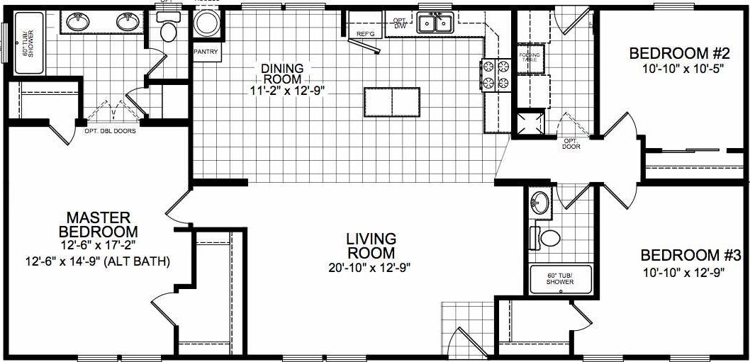 Somerton floor plan home features