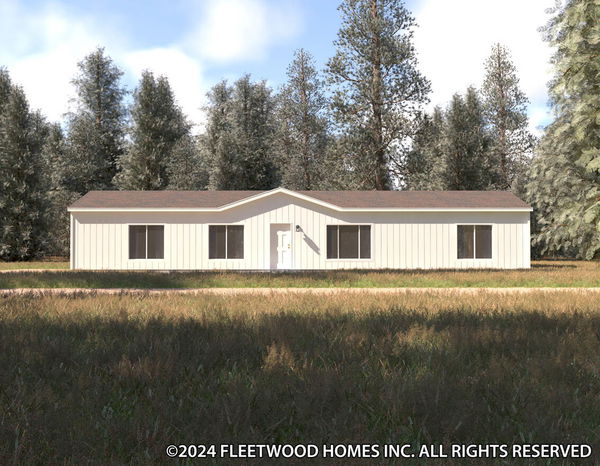 Evergreen 28664e hero, elevation, and exterior home features