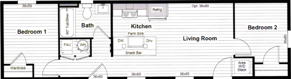 U.f.o floor plan home features