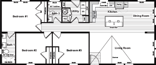 Triumph floor plan home features