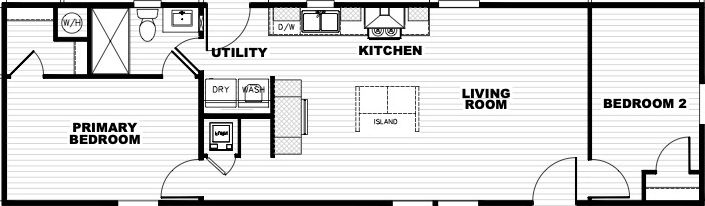 Layla floor plan home features