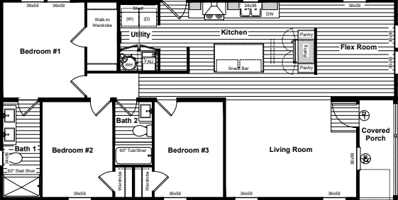 Johnny b goode floor plan home features