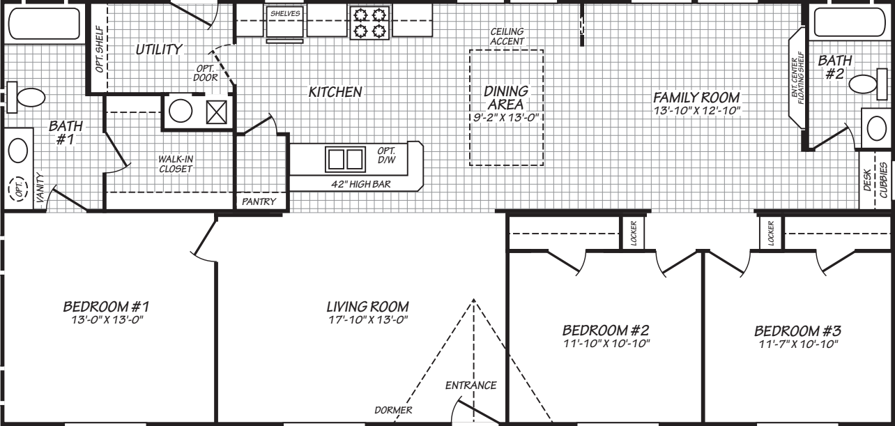 The Hauser (28563E) Floor Plan