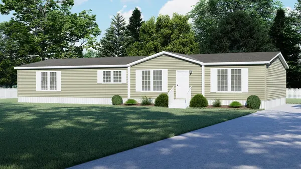 The ingram hero, elevation, and exterior home features